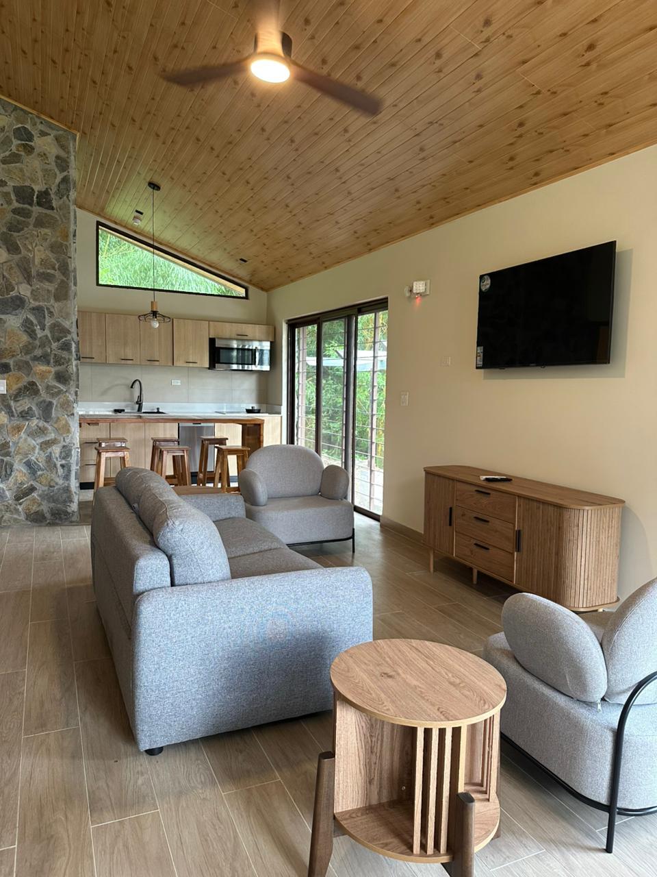 Sala y cocina de Mountain Villas